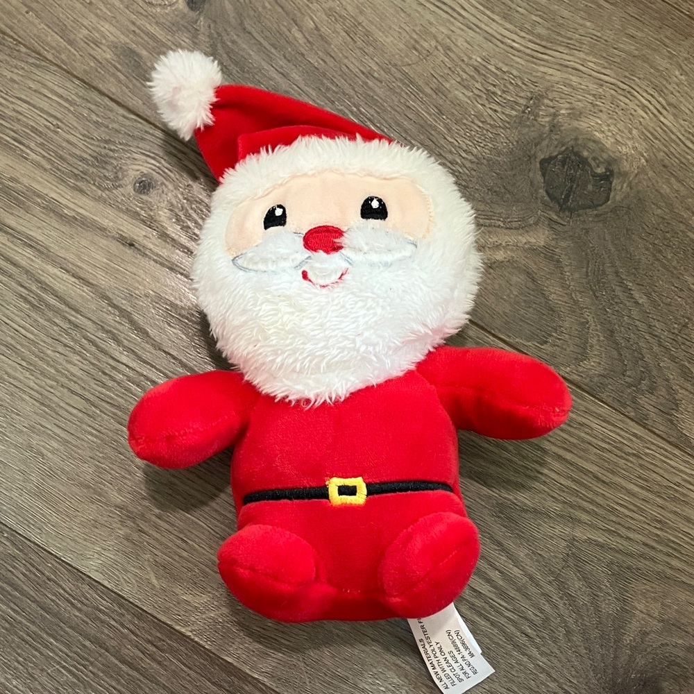 Plush Santa Claus Toy - Red and White